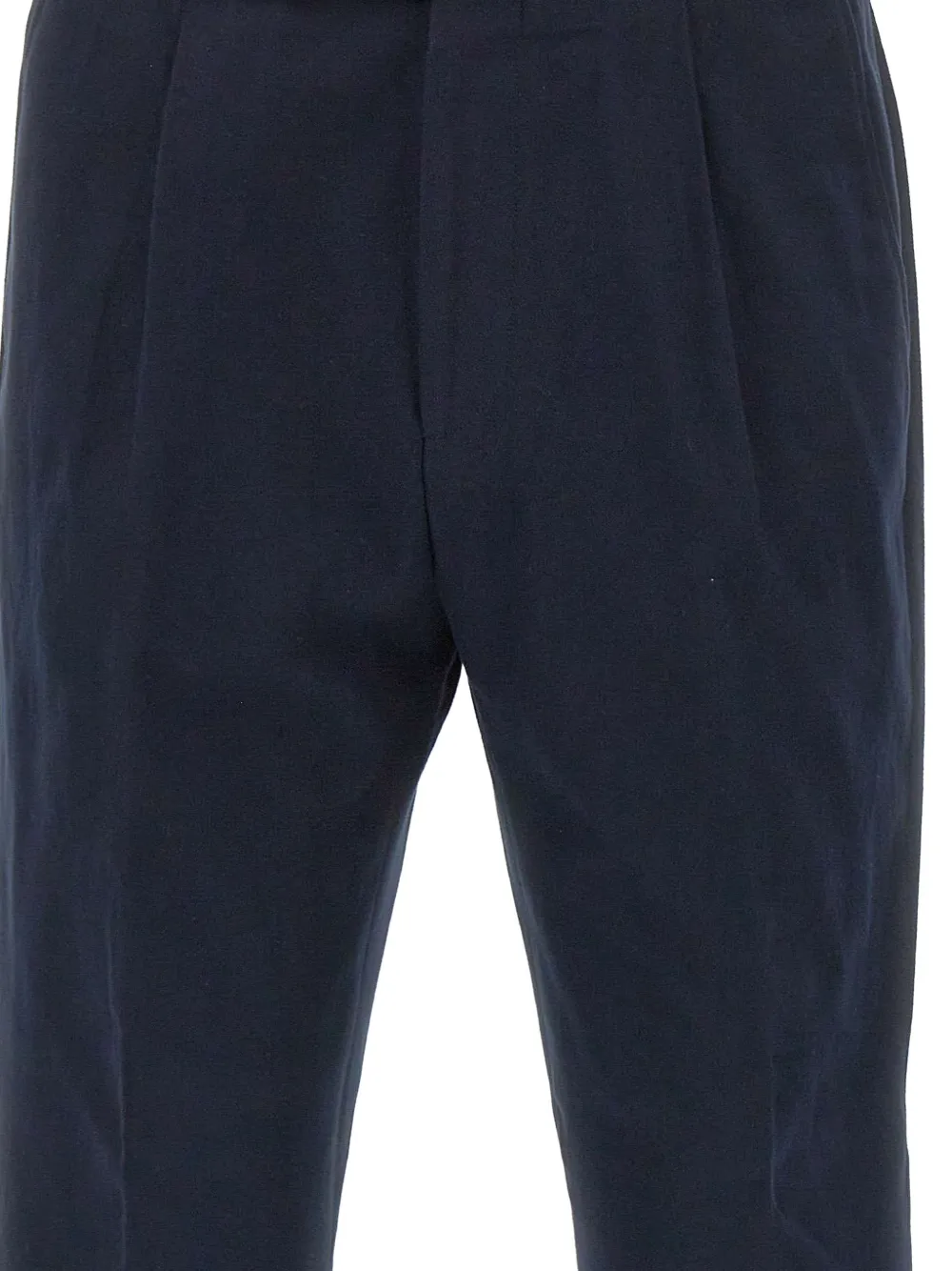 BOSS Broek met toelopende pijpen Blauw