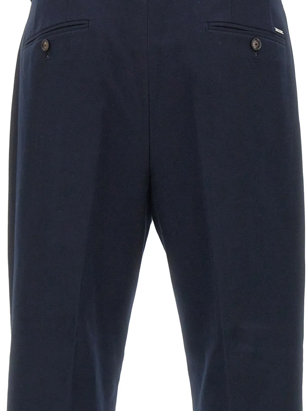 BOSS Broek met toelopende pijpen Blauw