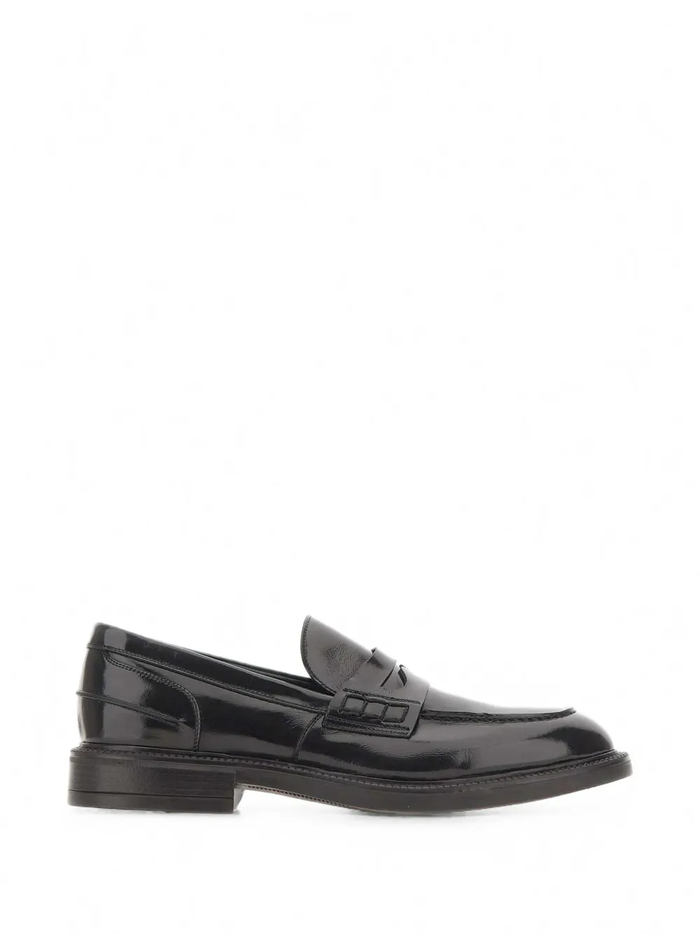 Alexander Hotto penny-slot slip-on loafers - Nero
