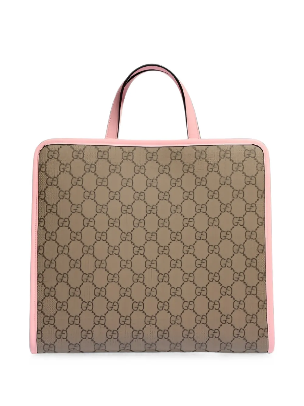 Gucci Kids x Yuko Higuchi GG Supreme shopper met katten-print Beige