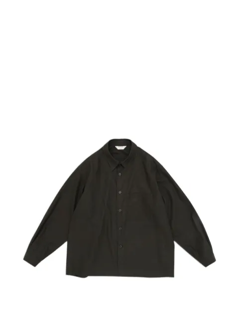 Still by Hand cotton-twill shirt jacket