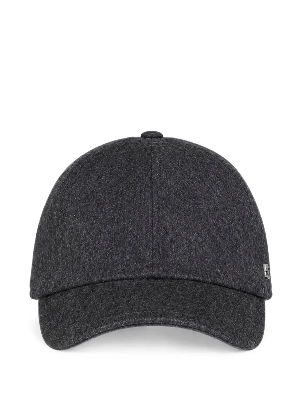 Tagliatore paneled virgin-wool baseball cap - Gris