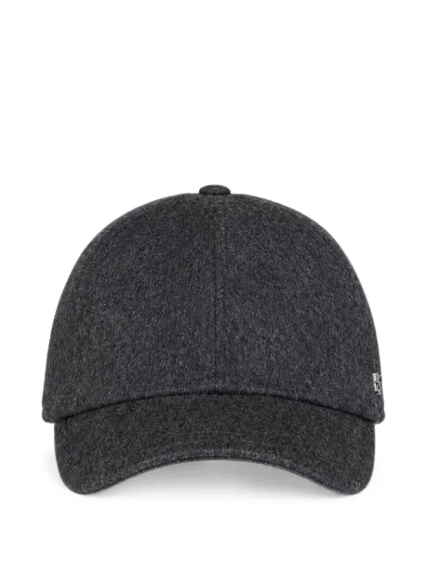 Tagliatore paneled virgin-wool baseball cap