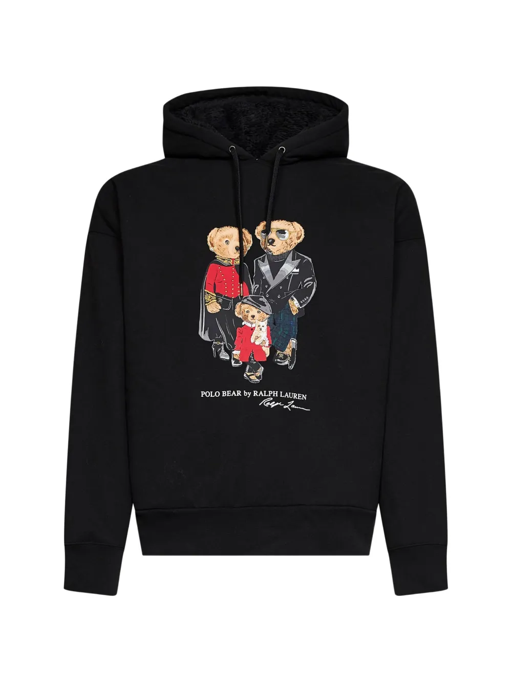 Polo Ralph Lauren Polo Bear fleece hooded sweatshirt - Nero