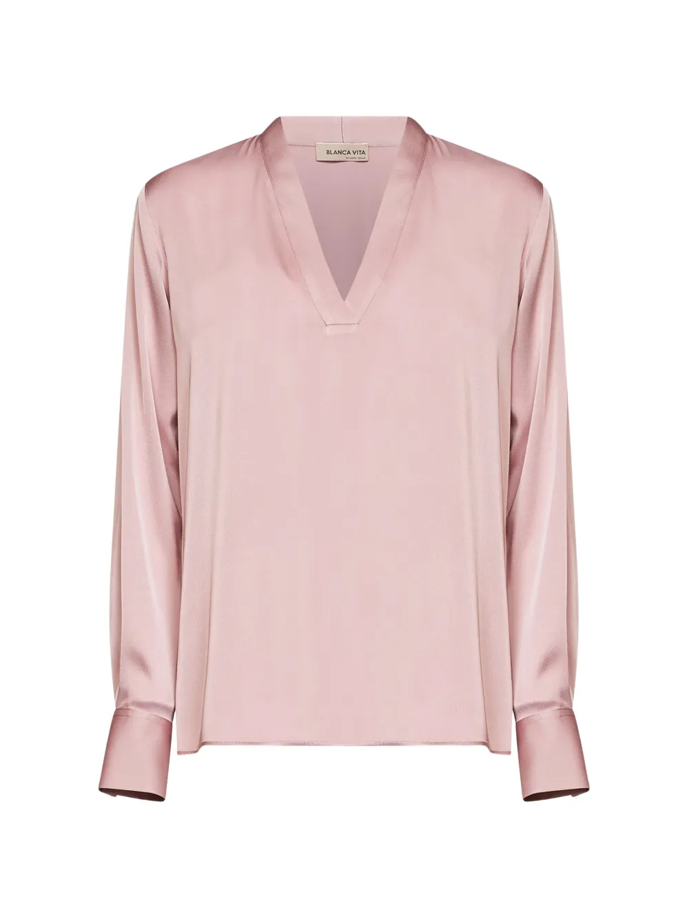Blanca Vita Blouse met V-hals Roze