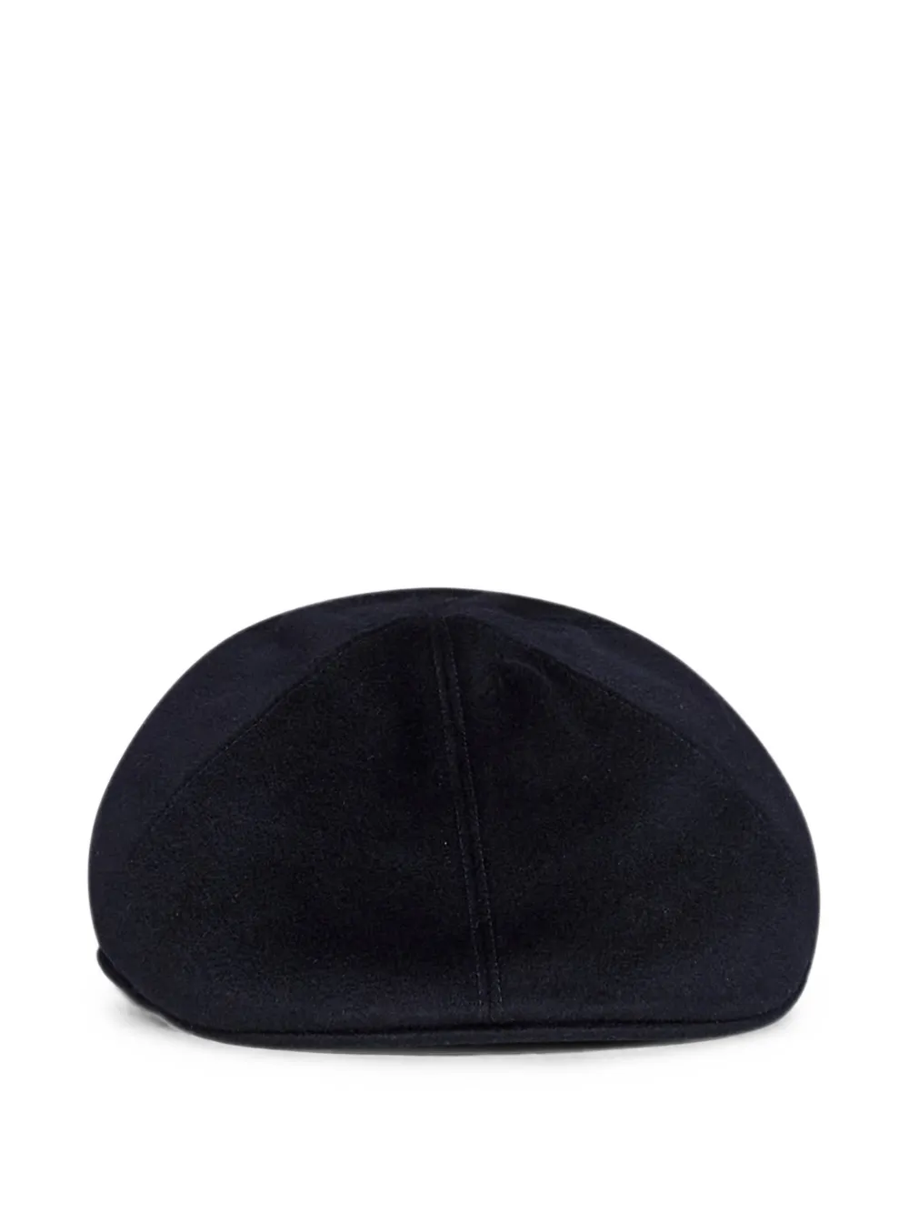 Tagliatore segmented cashmere flat cap Blauw