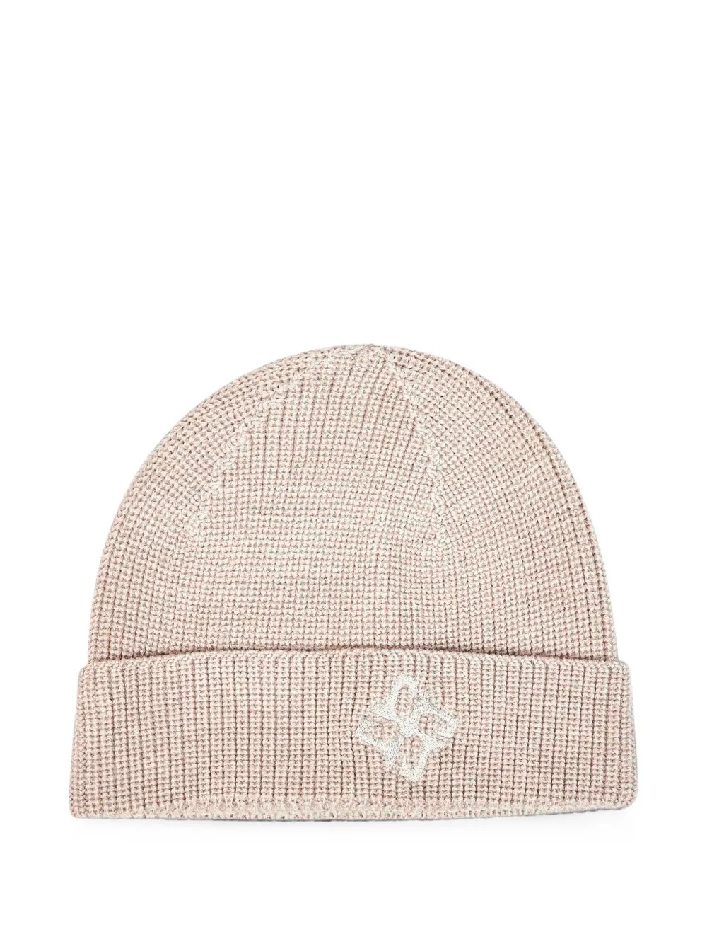 Tagliatore rib-knit beanie hat - Tons neutres