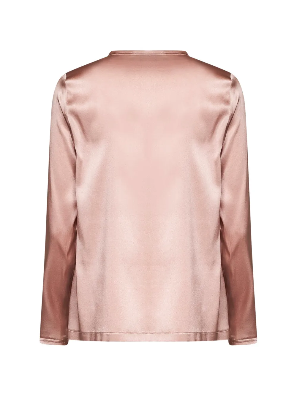 Blanca Vita Gerafelde top met lange mouwen Roze