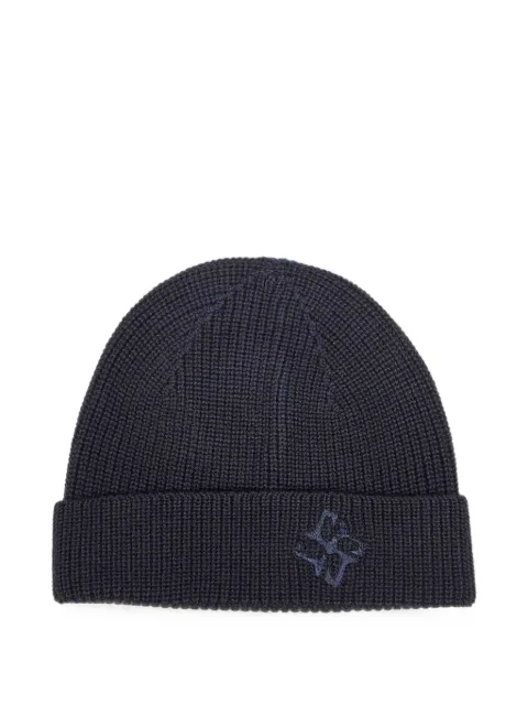 Tagliatore rib-knit beanie hat