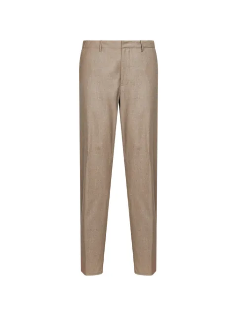 ETRO pantalones de franela y lana