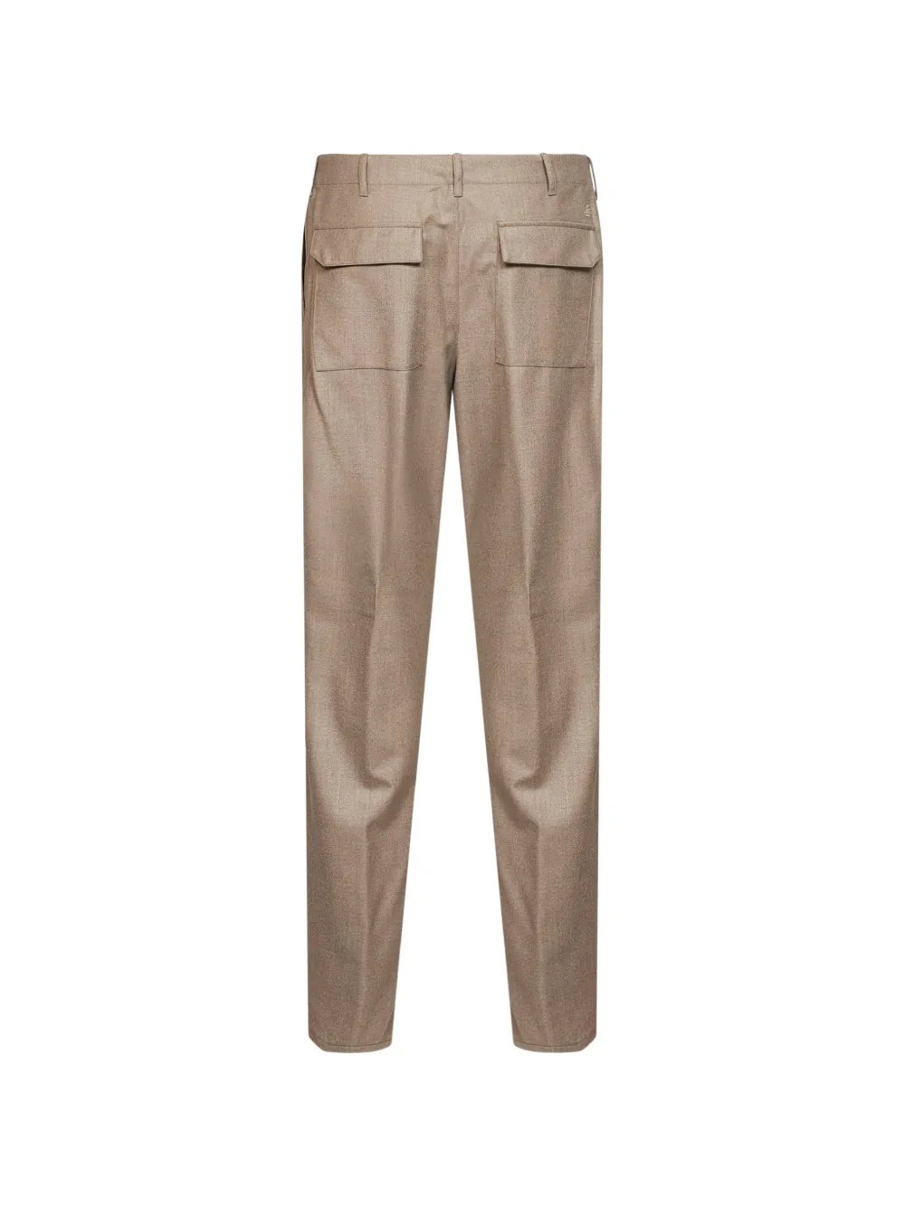 ETRO Wollen flanellen broek Beige