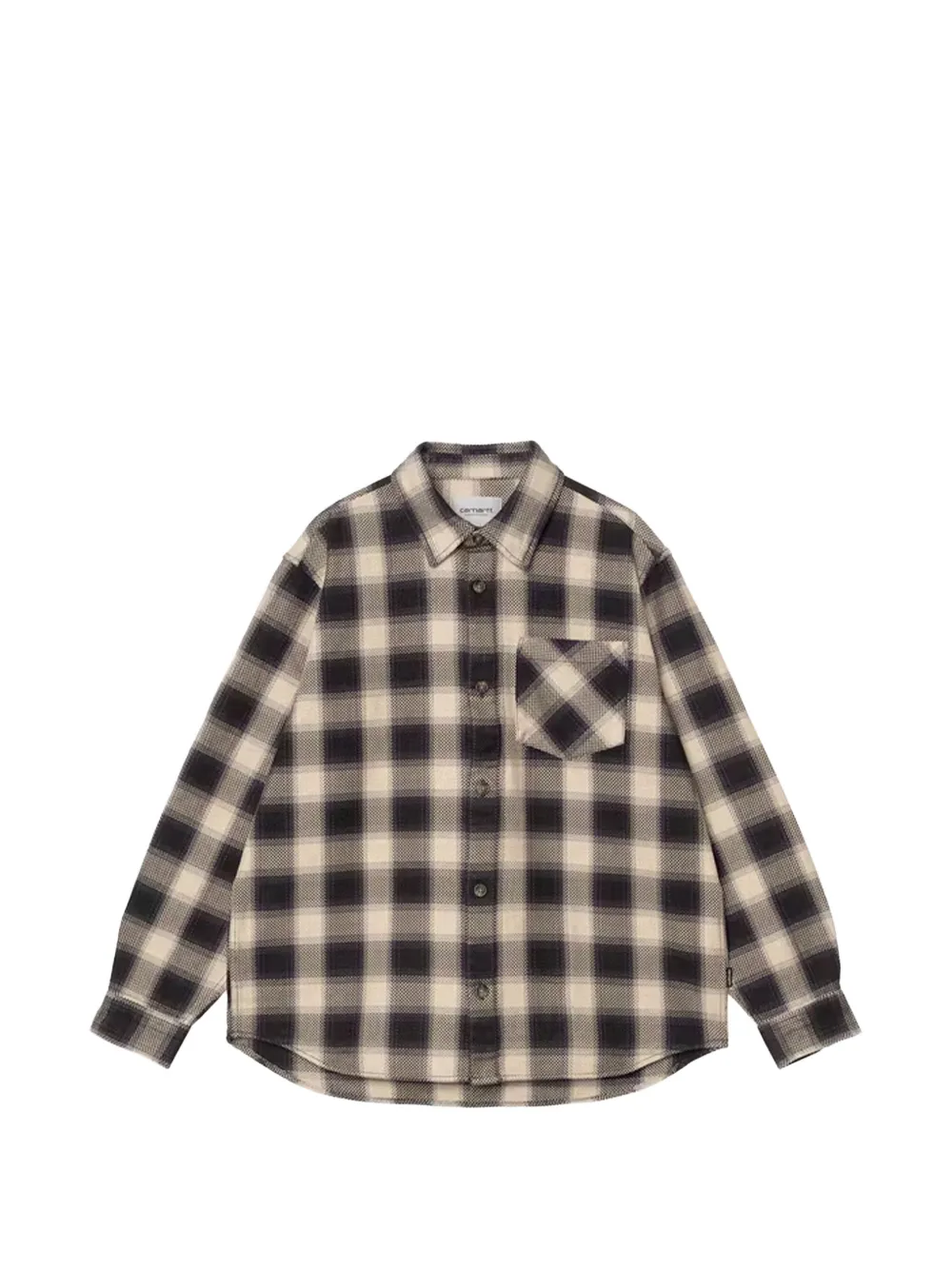 Carhartt WIP Dayne check shirt Beige