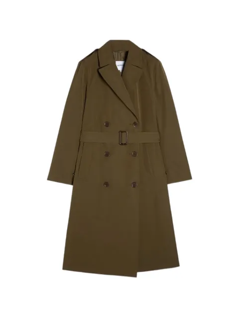 ASPESI double-breasted belted trench coat