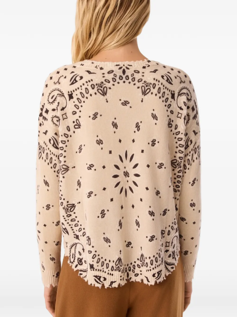 kujten Mela Bandana Bico sweater Beige