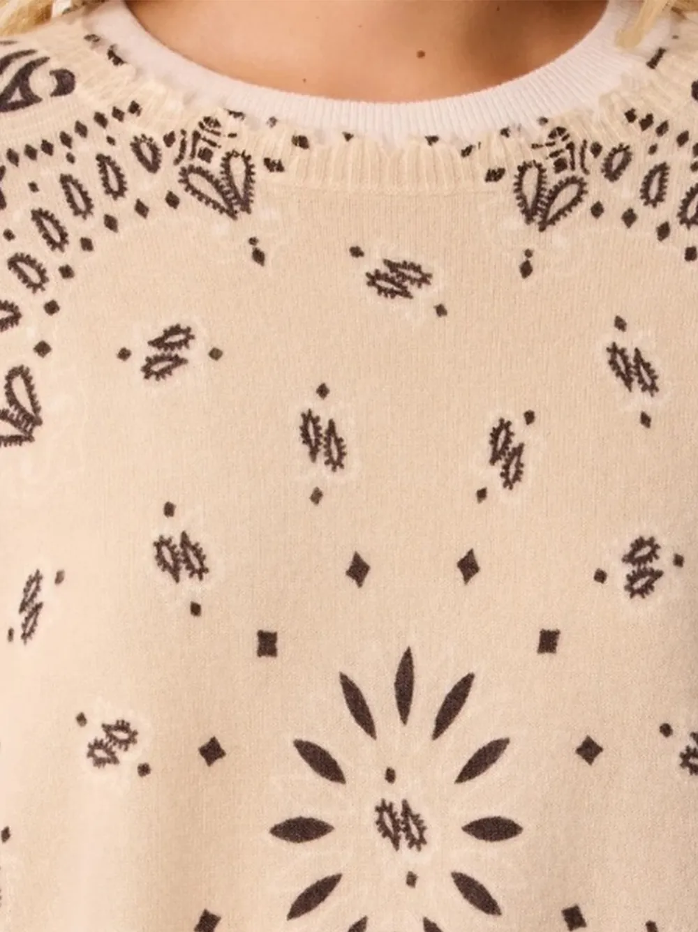 kujten Mela Bandana Bico sweater Beige