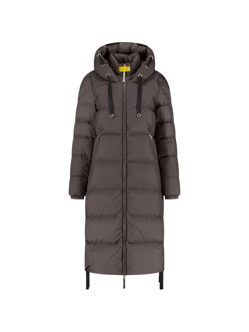Parajumpers Panda Quilted Hooded Puffer Coat In Gray