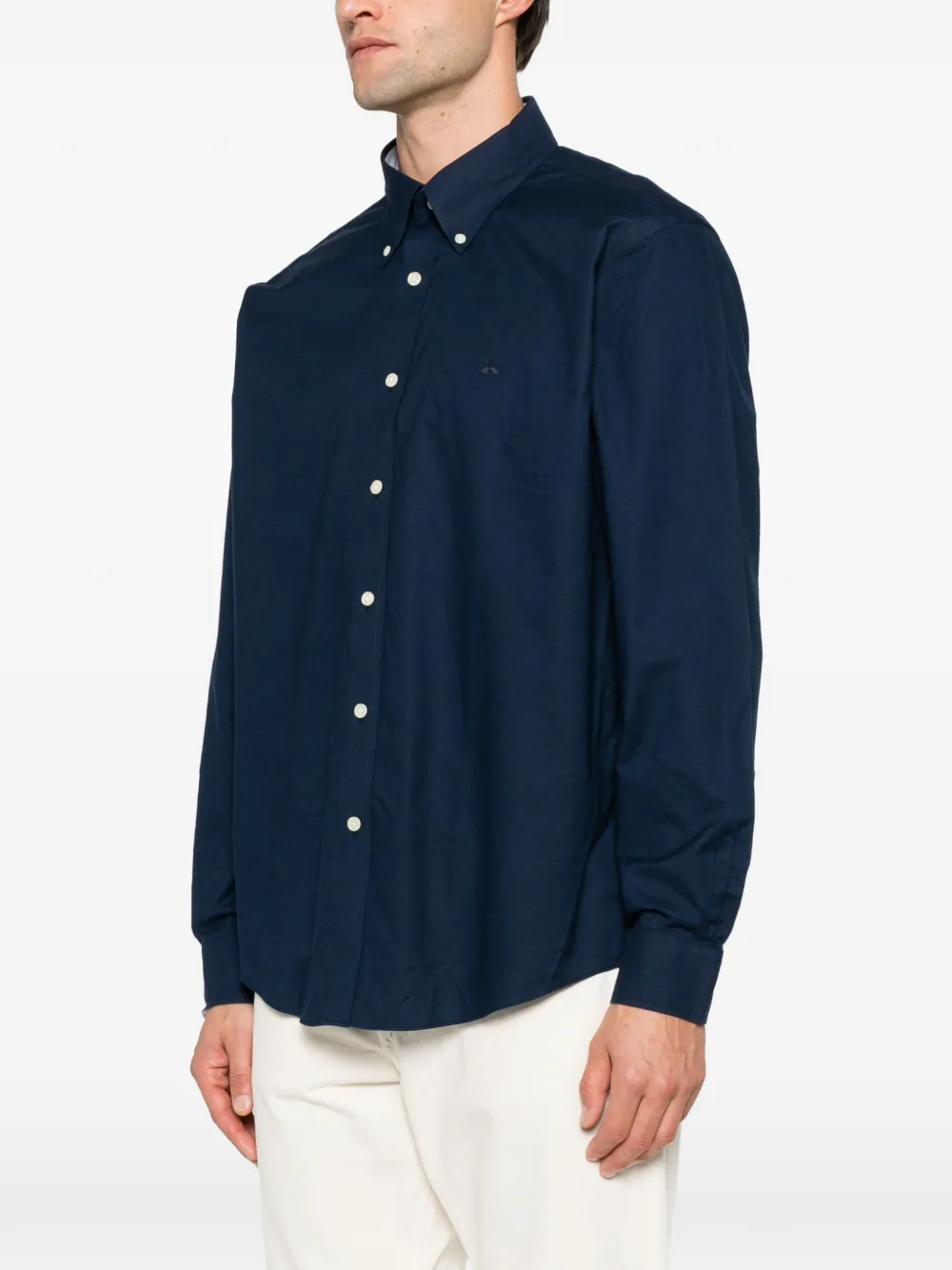 Brooks Brothers button-down-collar shirt Blauw