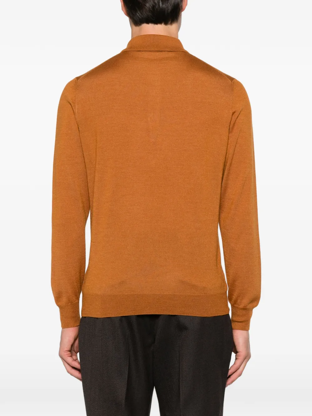 Tagliatore long-sleeve polo shirt Oranje