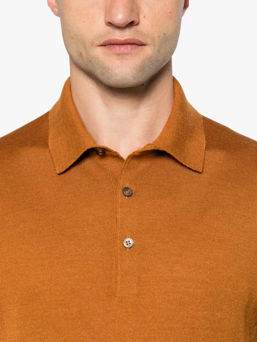 Tagliatore long-sleeve polo shirt Oranje