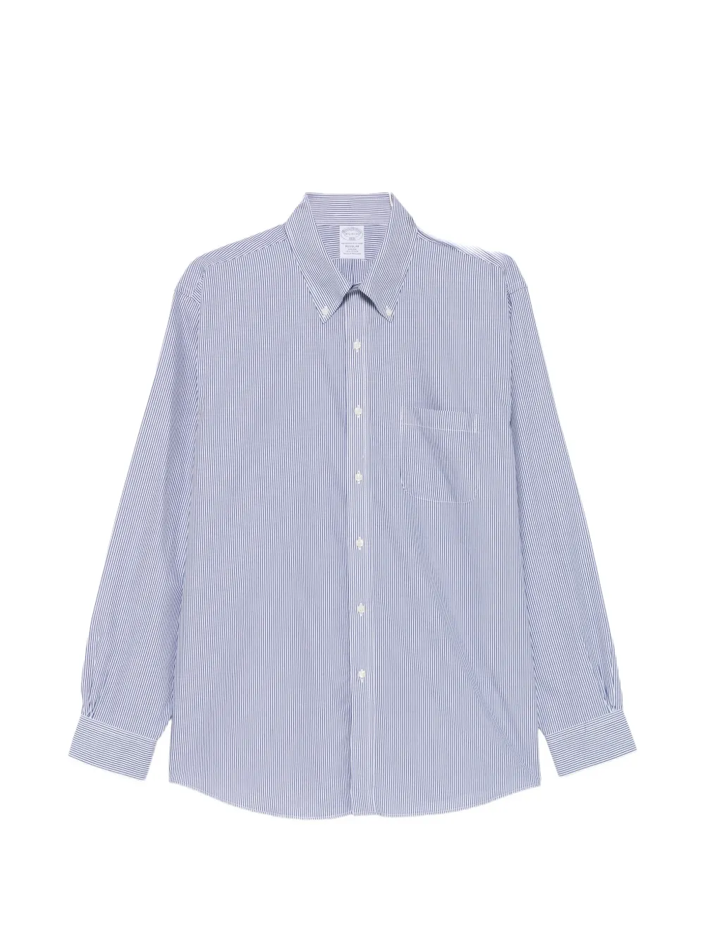 Brooks Brothers Striped Button-down Shirt In Blue