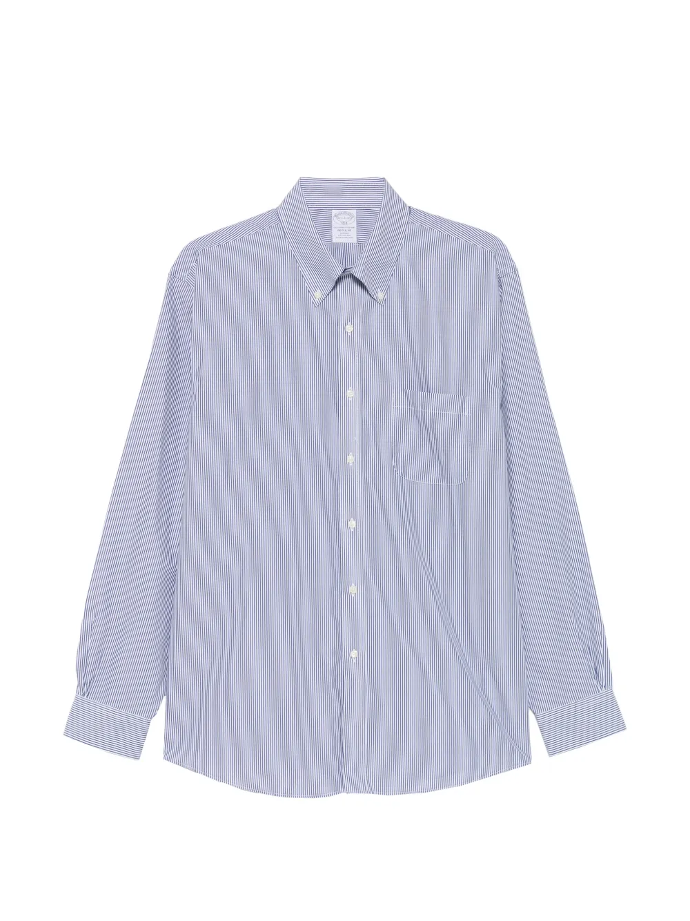 Brooks Brothers striped button-down shirt - Bianco