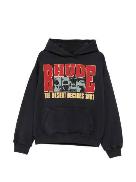 RHUDE graphic-print hoodie