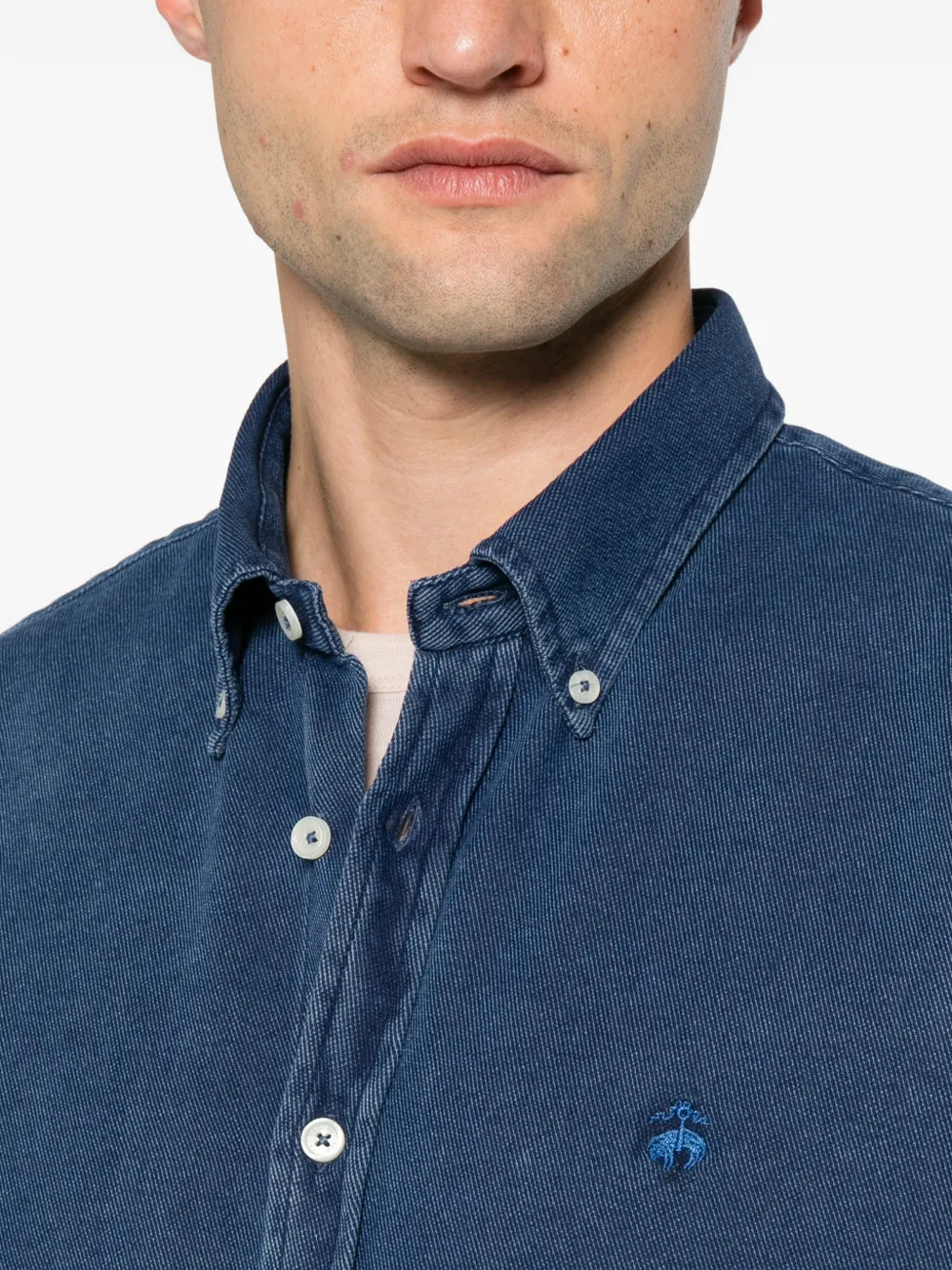 Brooks Brothers button-down shirt Blauw