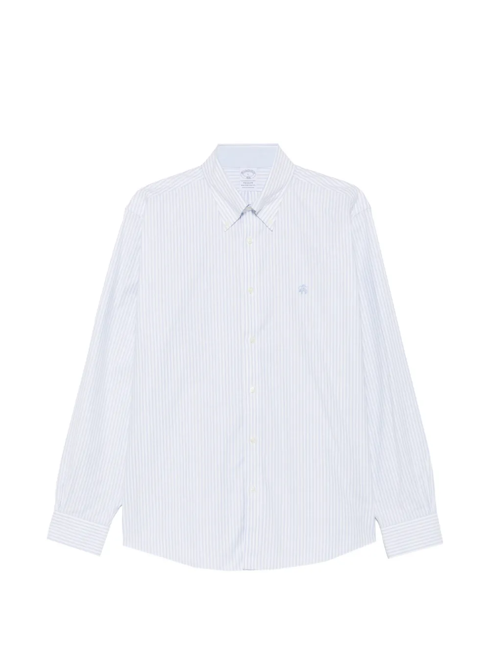 Brooks Brothers striped button-down shirt - Bianco