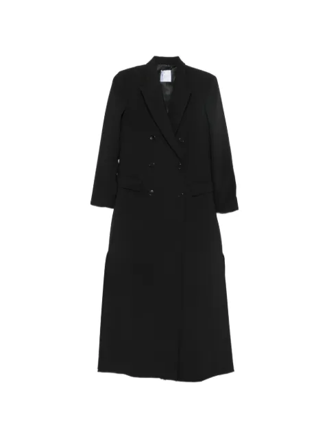 Cenere GB double-breasted peak-lapel coat