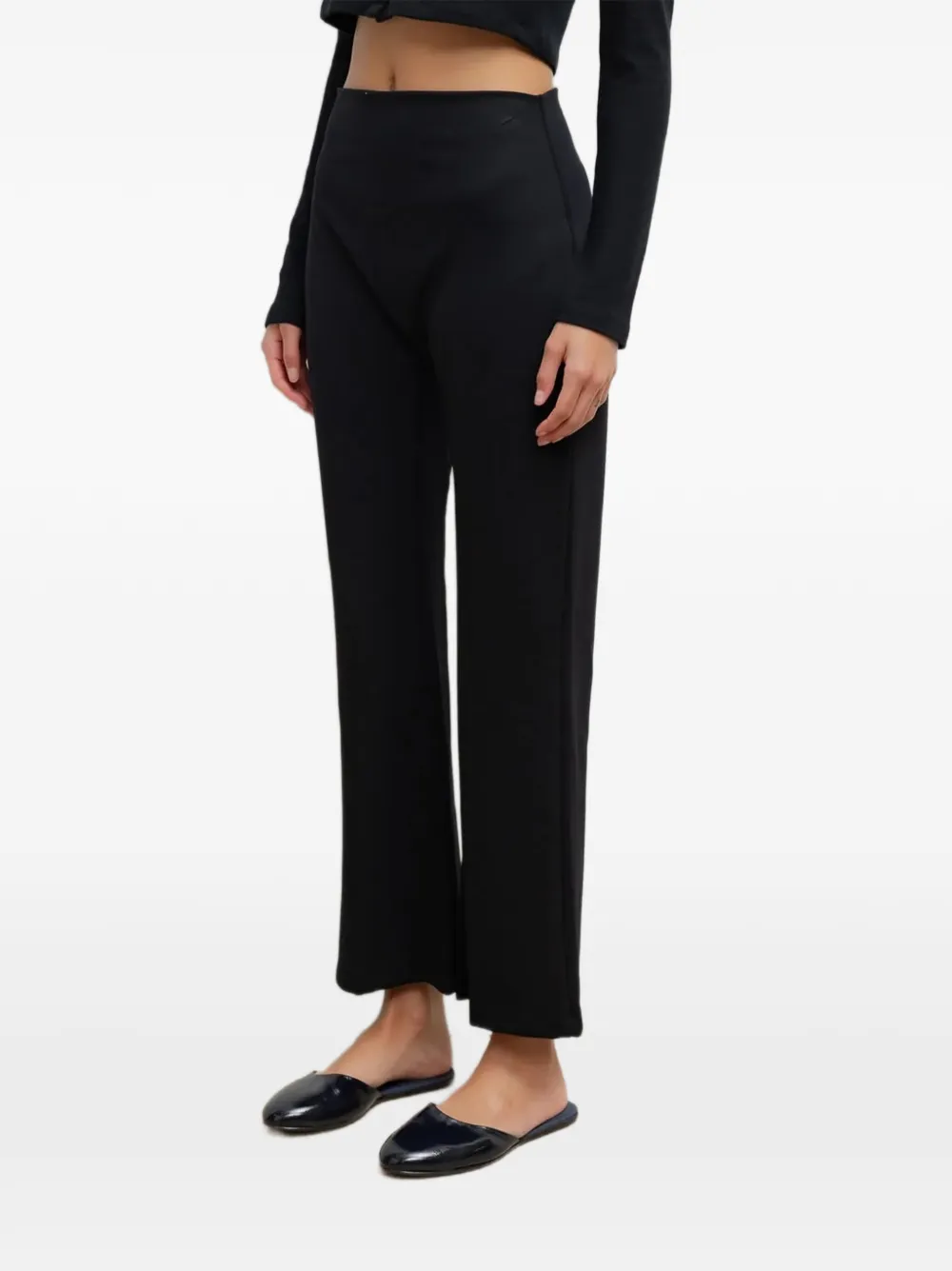 LESET Flared broek Zwart