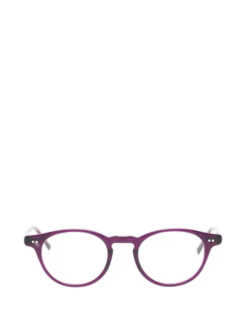 Lesca round-frame glasses