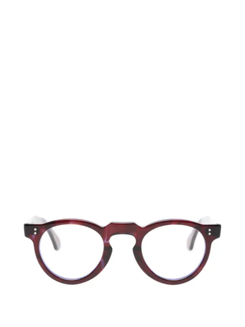 Lesca Coda round-frame glasses