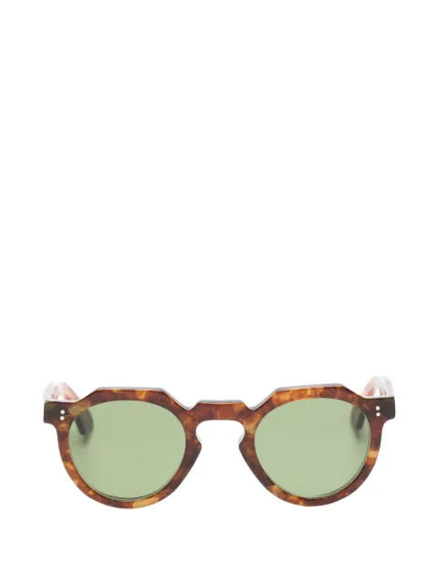 Lesca Crown XL geometric-frame sunglasses