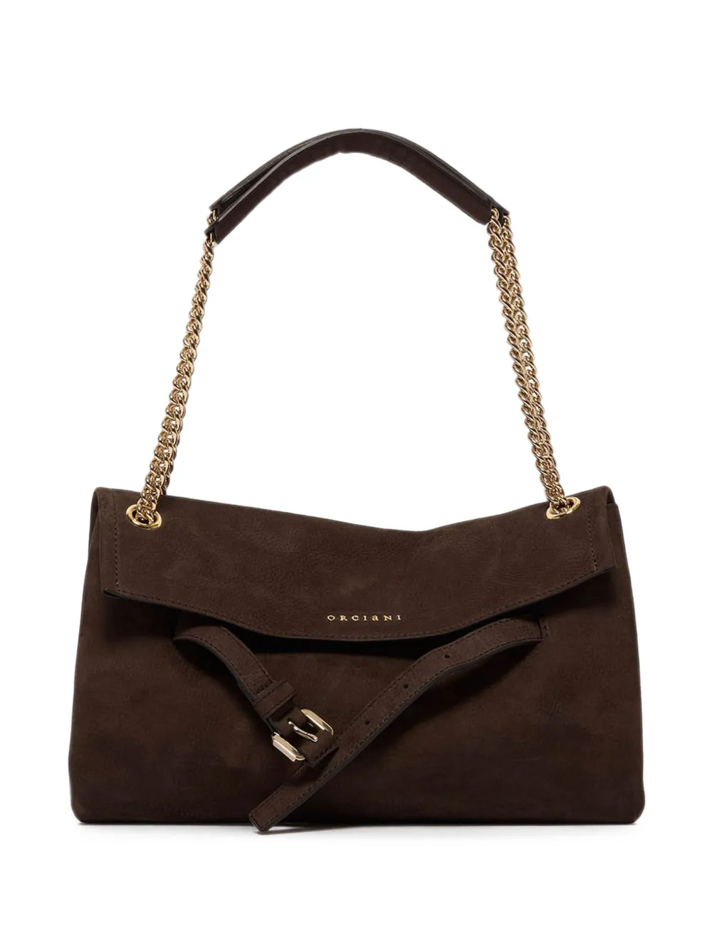 Orciani small Venus leather tote bag - Marrone