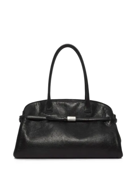 Orciani large Aura Lagoon embossed tote bag