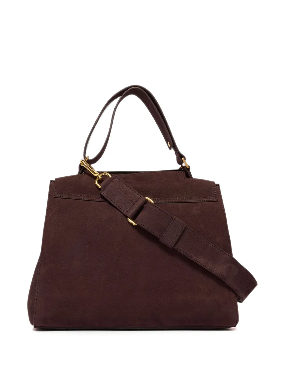 Orciani medium Sveva leather tote bag Bruin