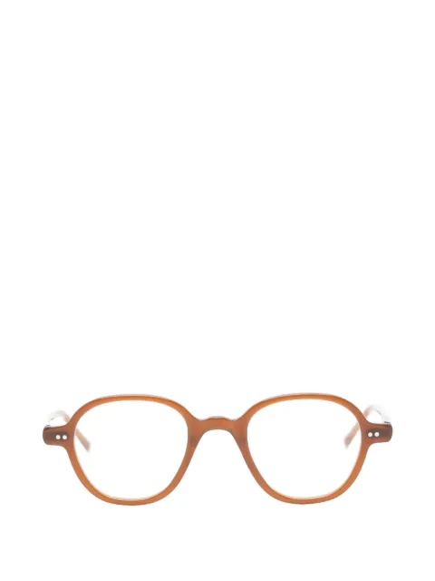 Lesca round-frame glasses
