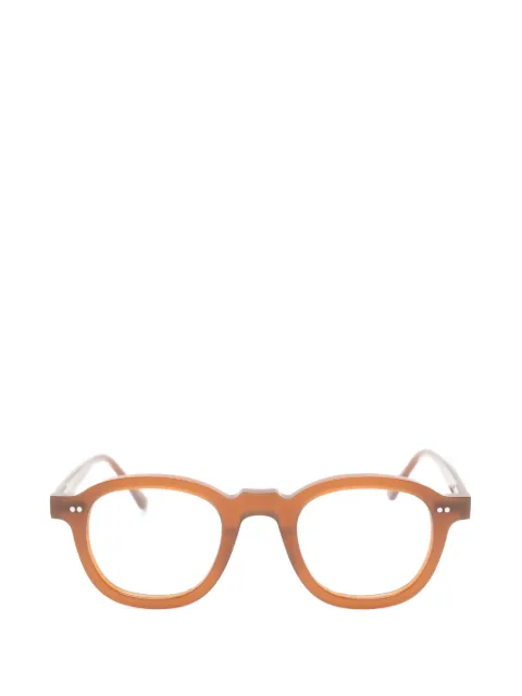 Lesca Ando round-frame glasses