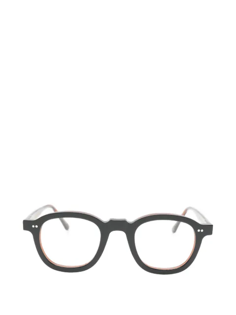 Lesca Ando round-frame glasses