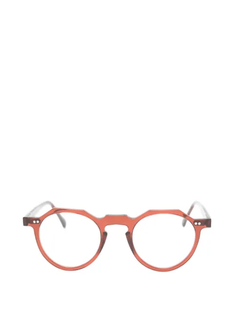 Lesca Bloc geometric-frame glasses