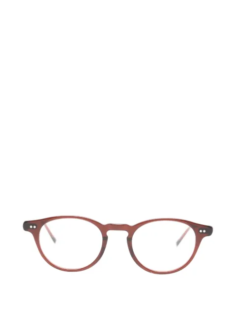 Lesca Bref round-frame glasses