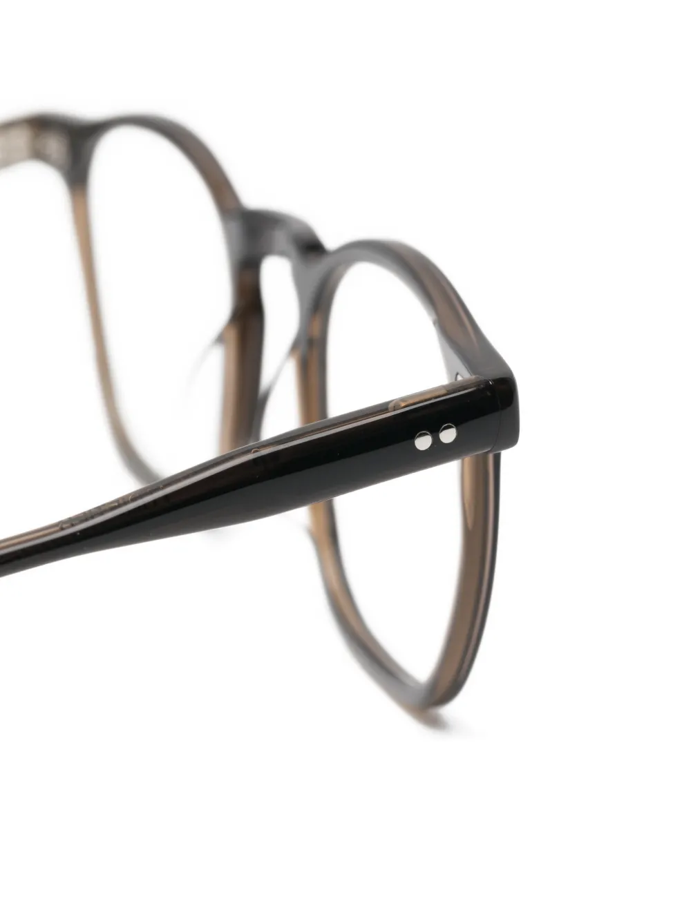 Lesca round-frame glasses Bruin