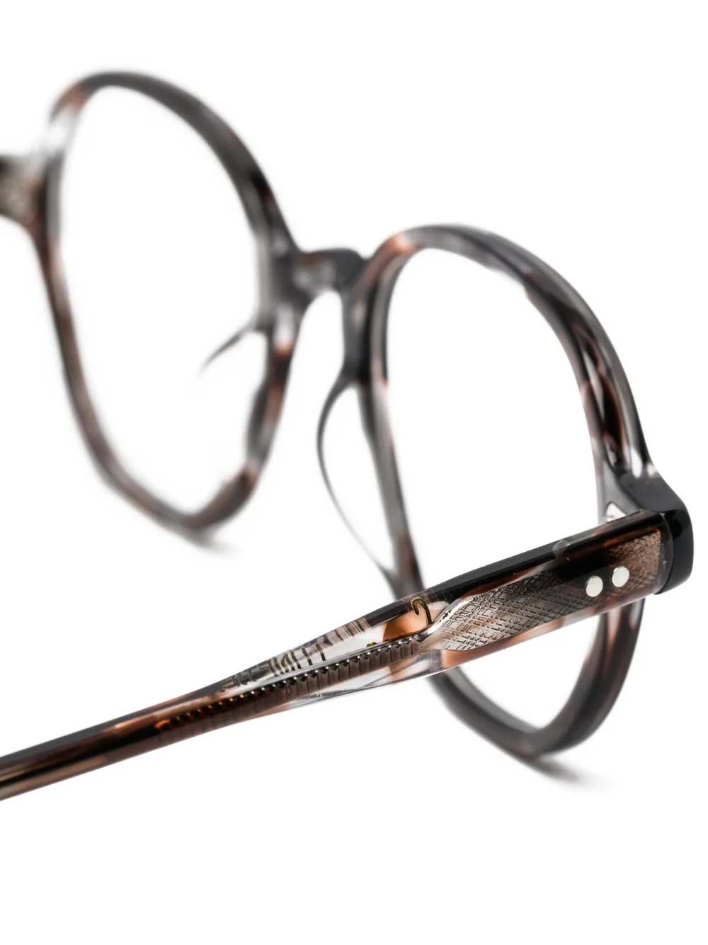 Lesca Babu round-frame glasses Bruin