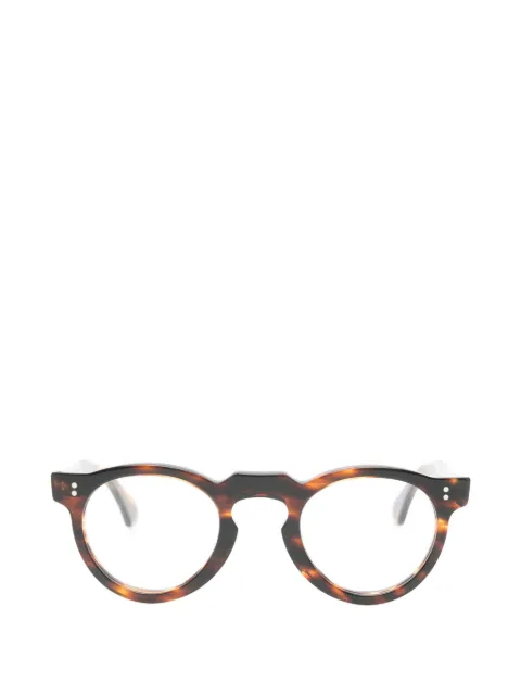 Lesca Coda round-frame glasses