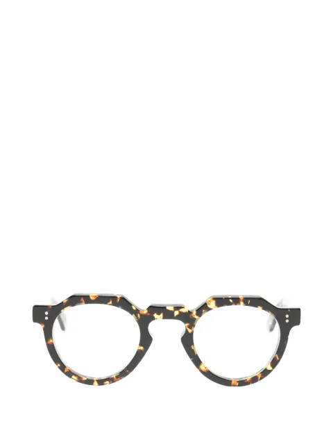 Lesca Crown XL Panto round-frame glasses