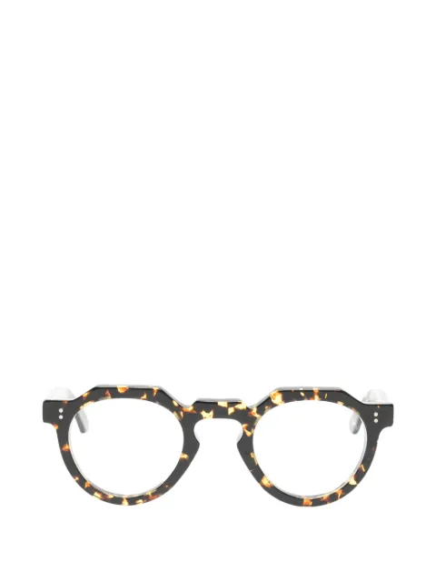 Lesca Crown XL Panto round-frame glasses