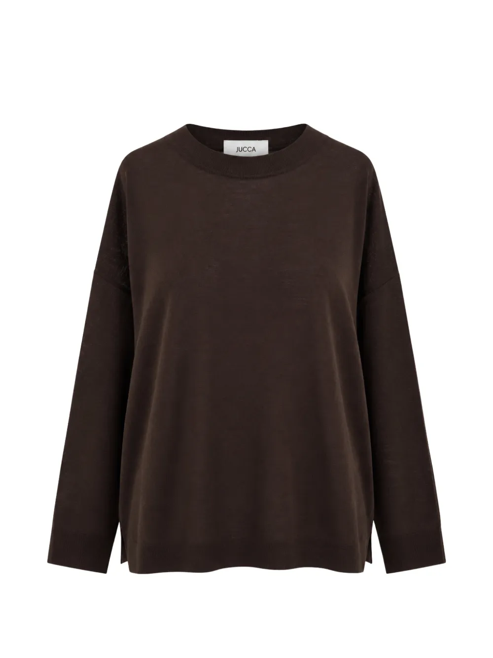 Jucca crew-neck drop-shoulder T-shirt - Marrone
