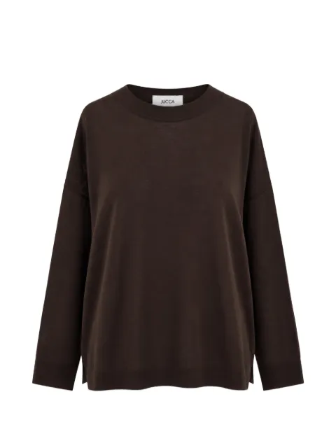 Jucca crew-neck drop-shoulder T-shirt 