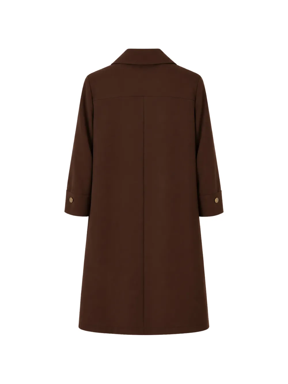 Jucca Mini-jurk met kraag Bruin