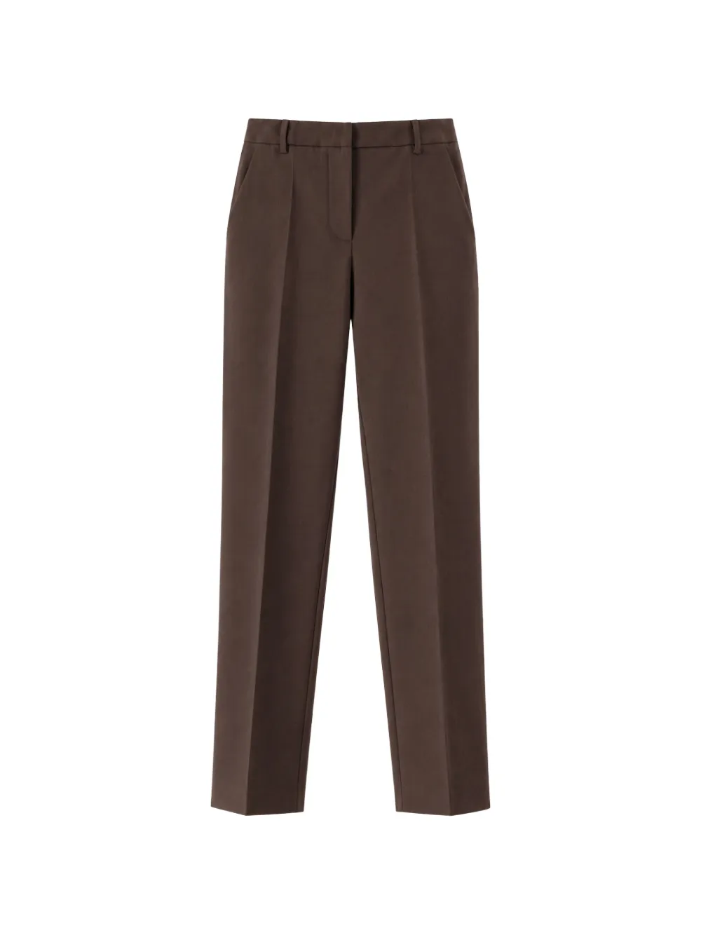 Jucca pressed-crease tailored trousers - Marrone